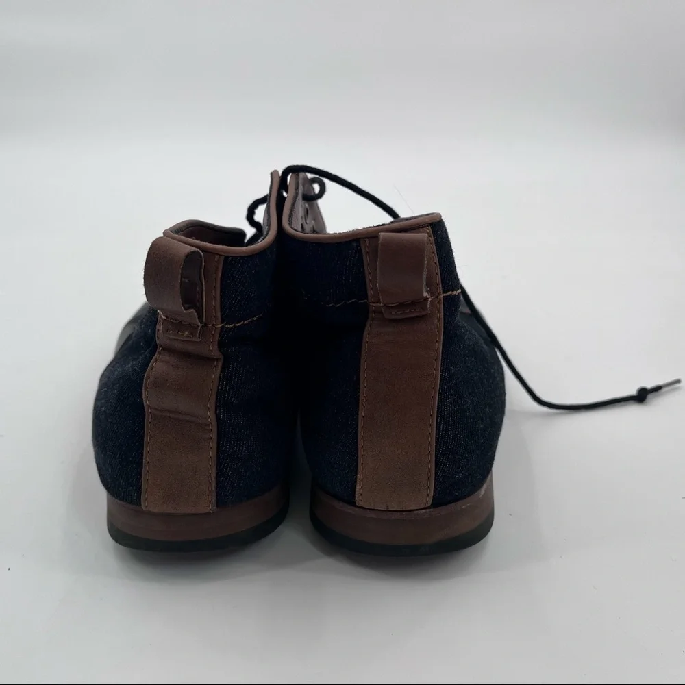 Call It Spring black leather boots shoes size 9.5